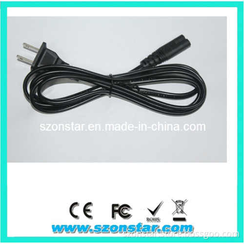 Us Power Cord AC Cord 2pin for Laptop